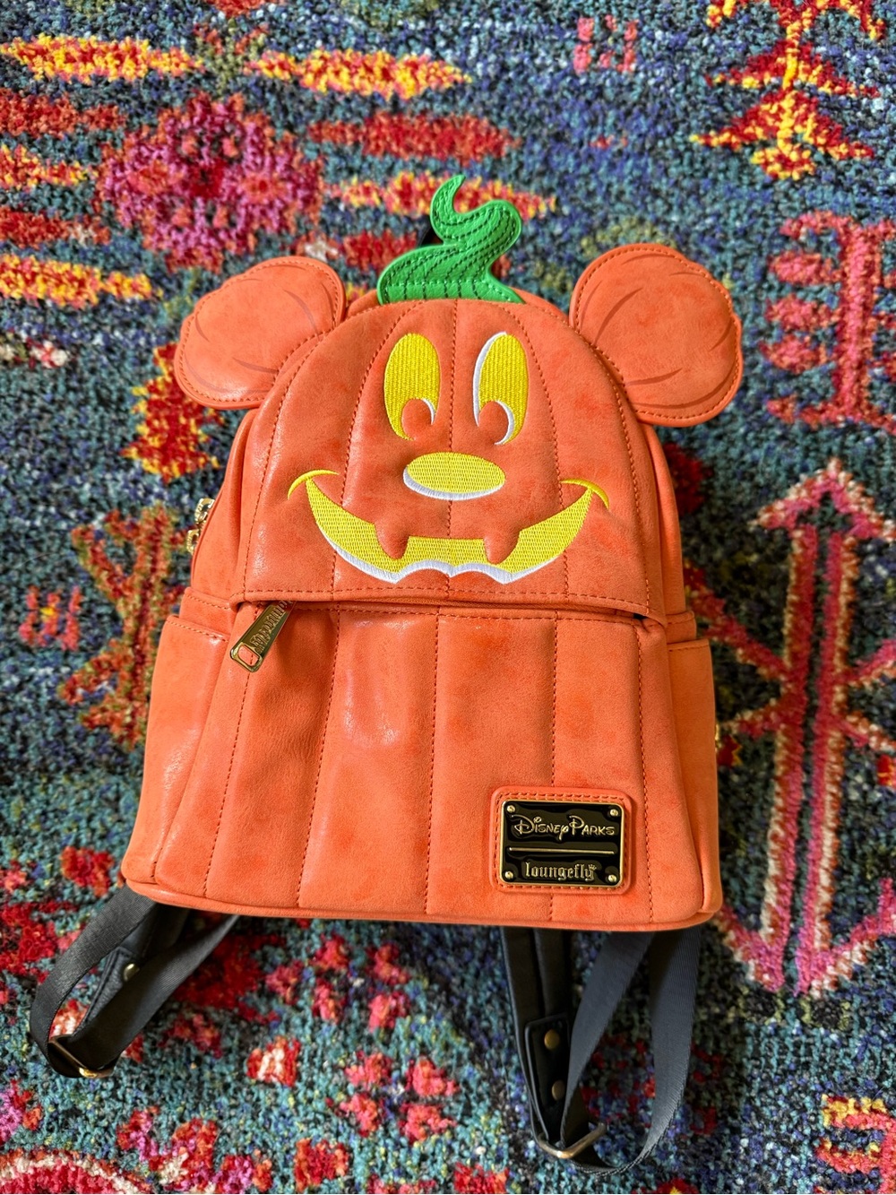 Loungefly Halloween Mickey Pumpkin Backpack